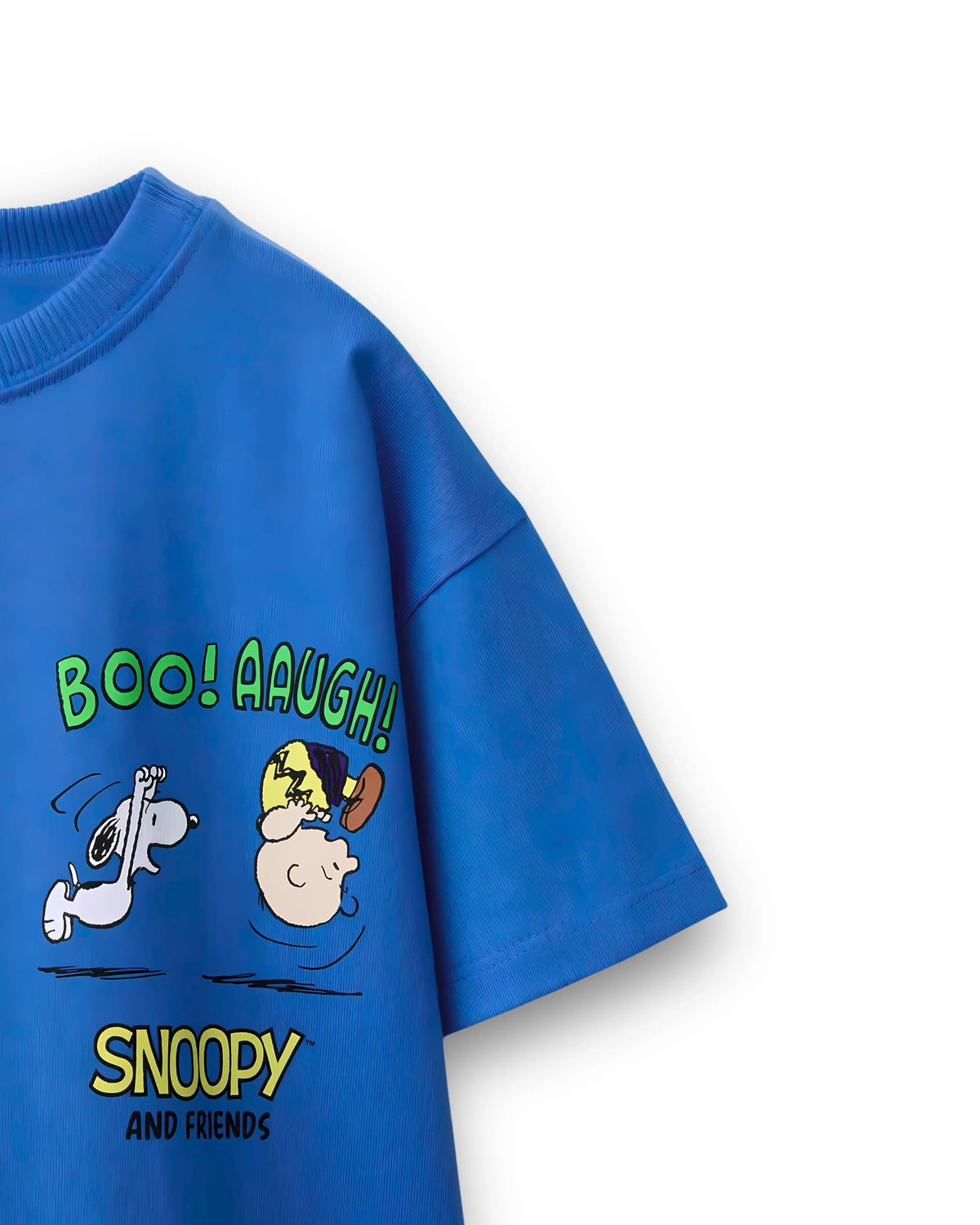 "Peanuts cartoon Snoopy cotton t-shirt for adults"