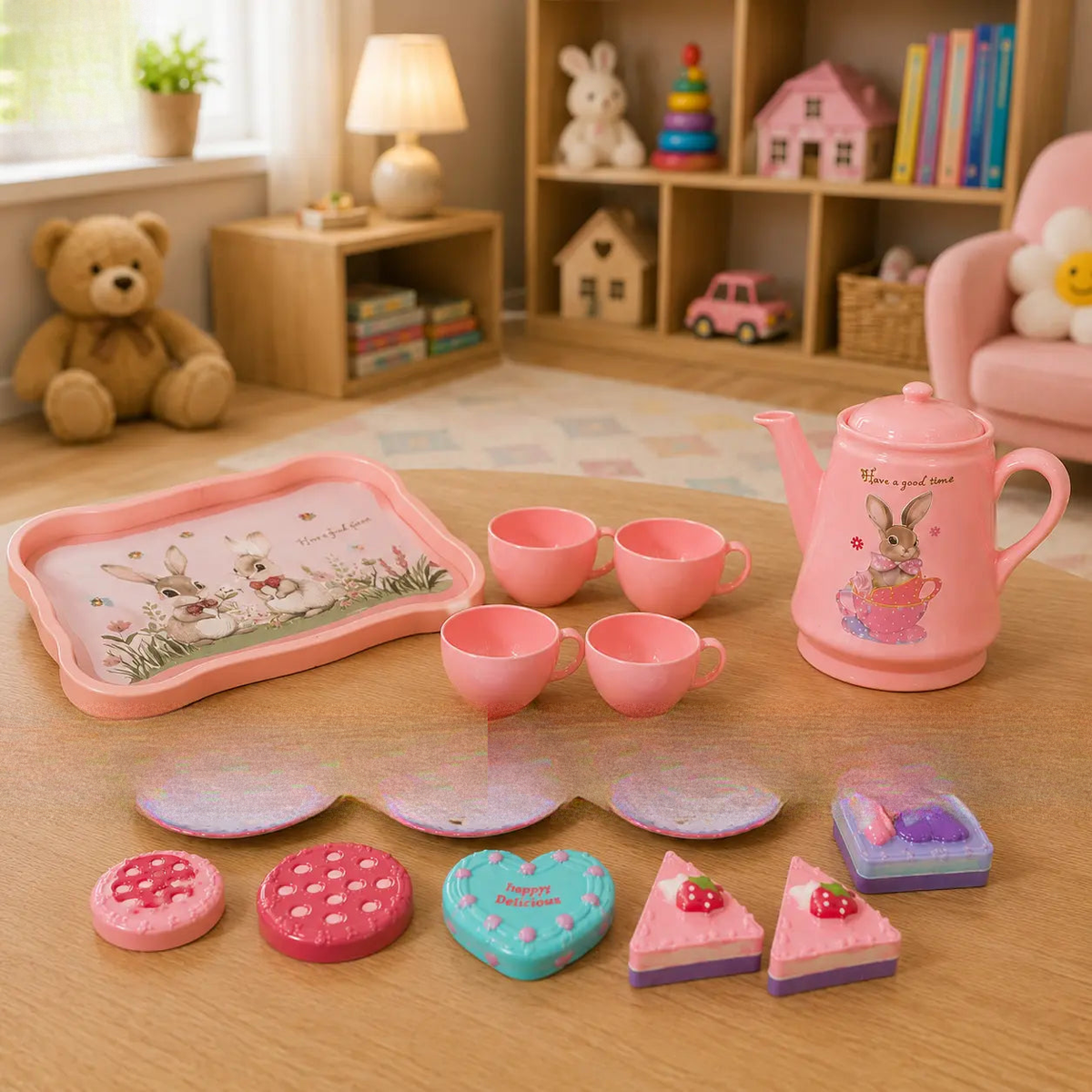 Kids Pink Afternoon Tea Set in Pakistan