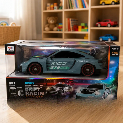 1:18 Porsche RC Car with Steam Effect