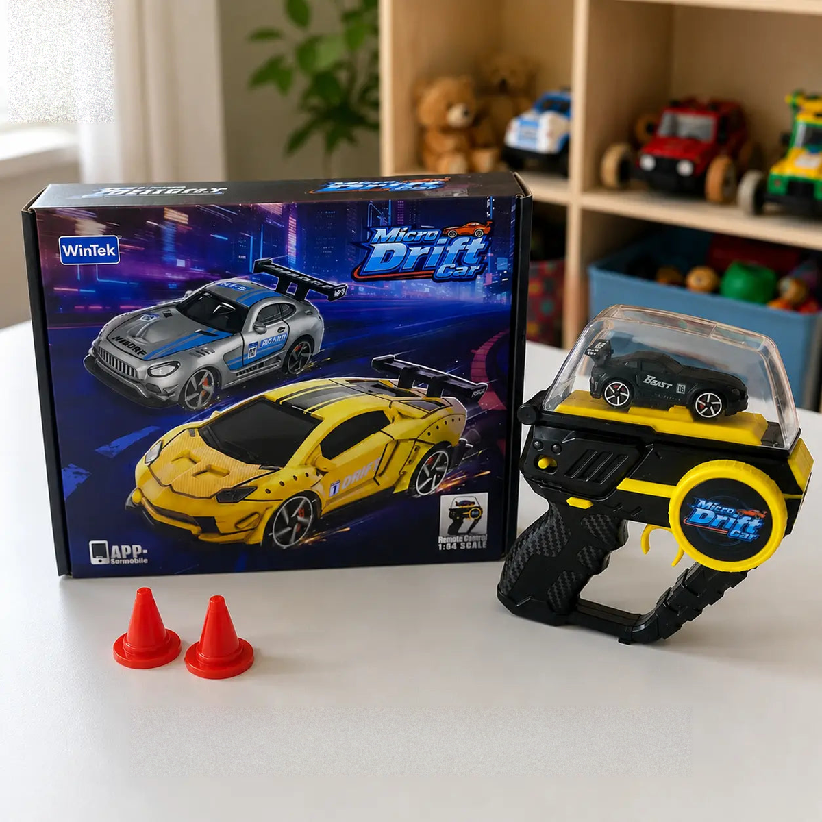 1:64 Scale Remote Control Drift Car in Pakistan
