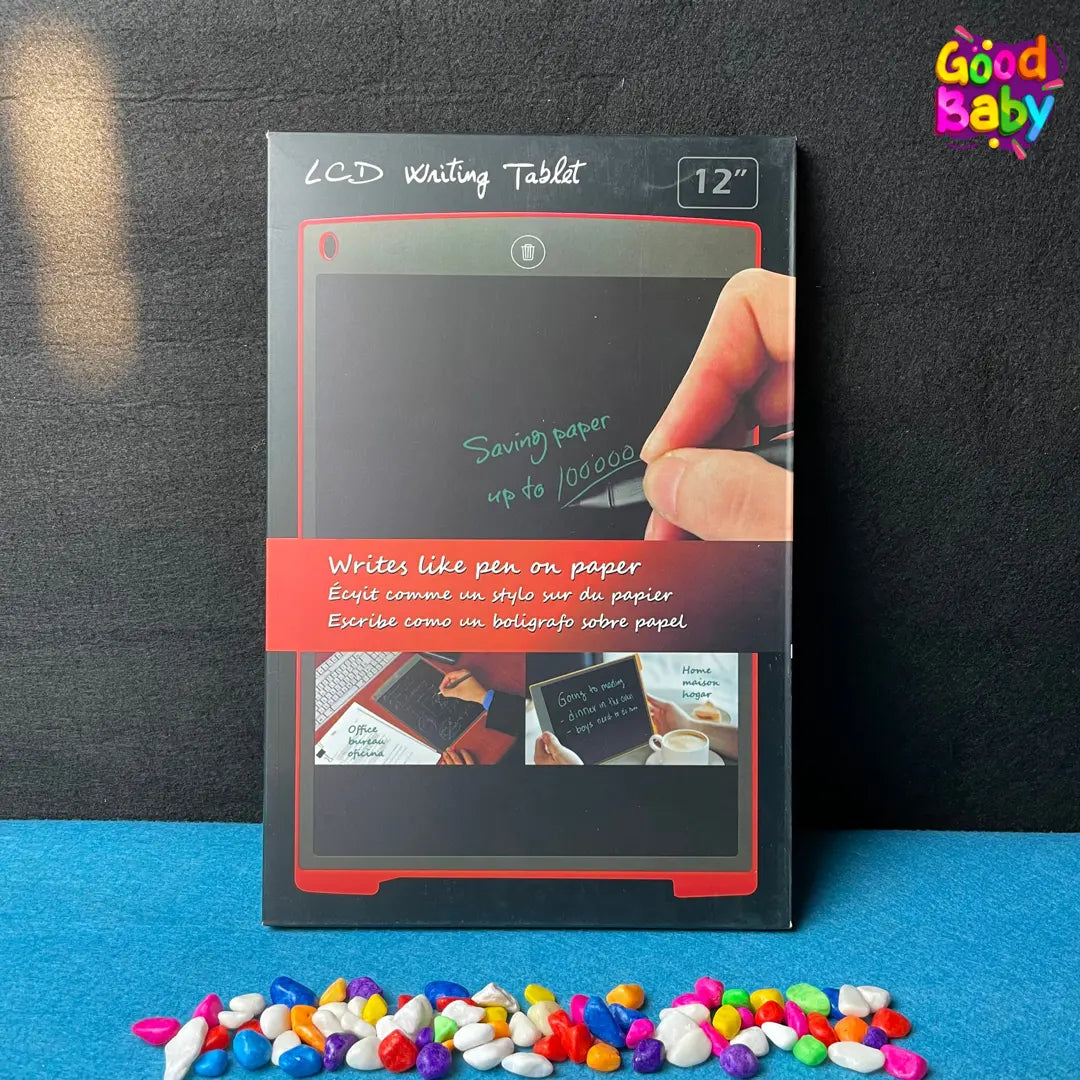 12-inch reusable LCD writing board for kids and adults Pakistan