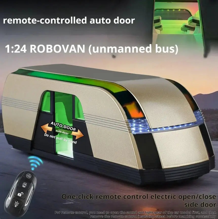 1:24 Push Back Vehicle Toy