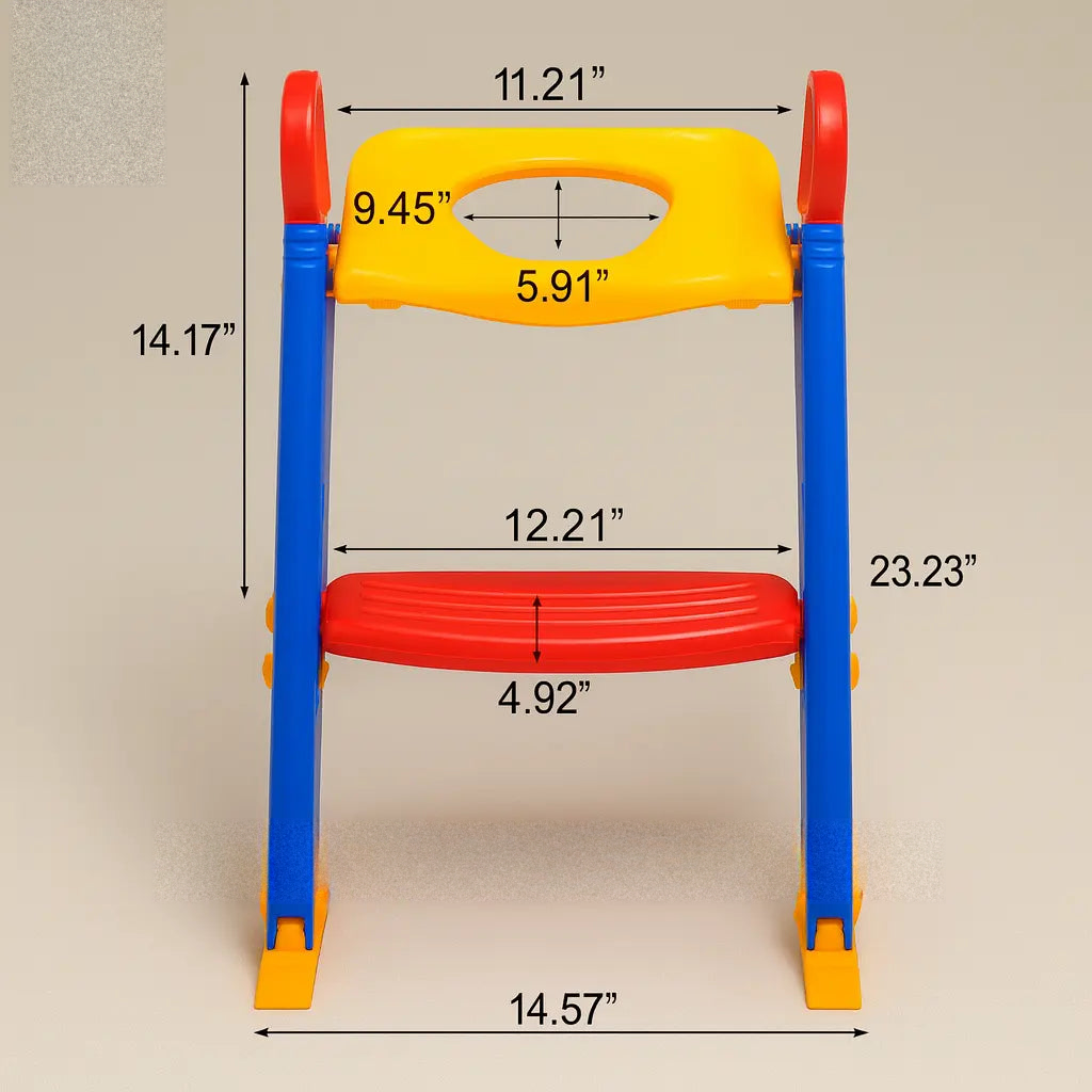 3-in-1 Kids Potty Chair and Training Seat – ToysWalaPK