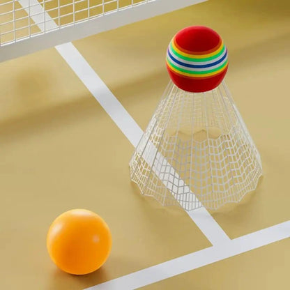 2 player kids sports racket set colorful