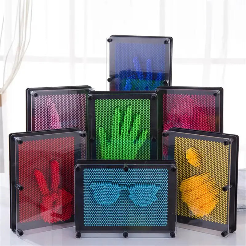 3-D Sculpture Pin Art Board – ToysWalaPK