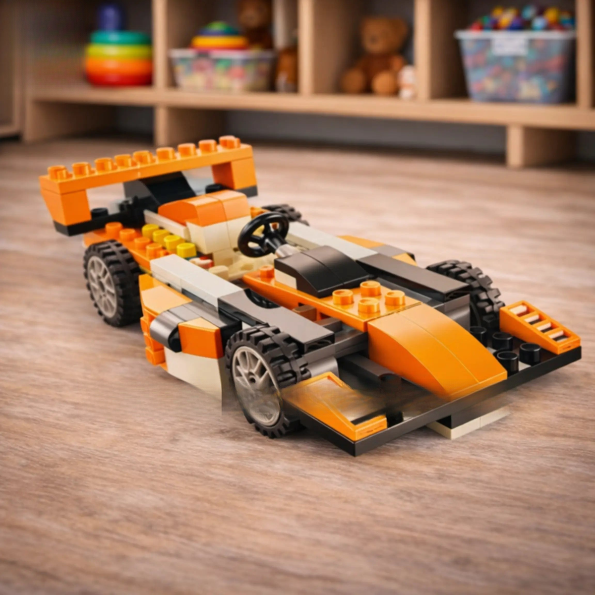 architect 3 in 1 bricks toy car set