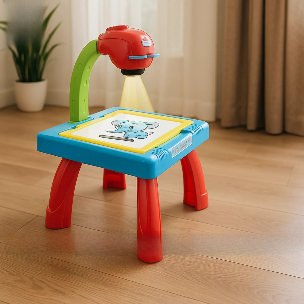 Interactive learning desk for kids with tracing projector – ToysWalaPK