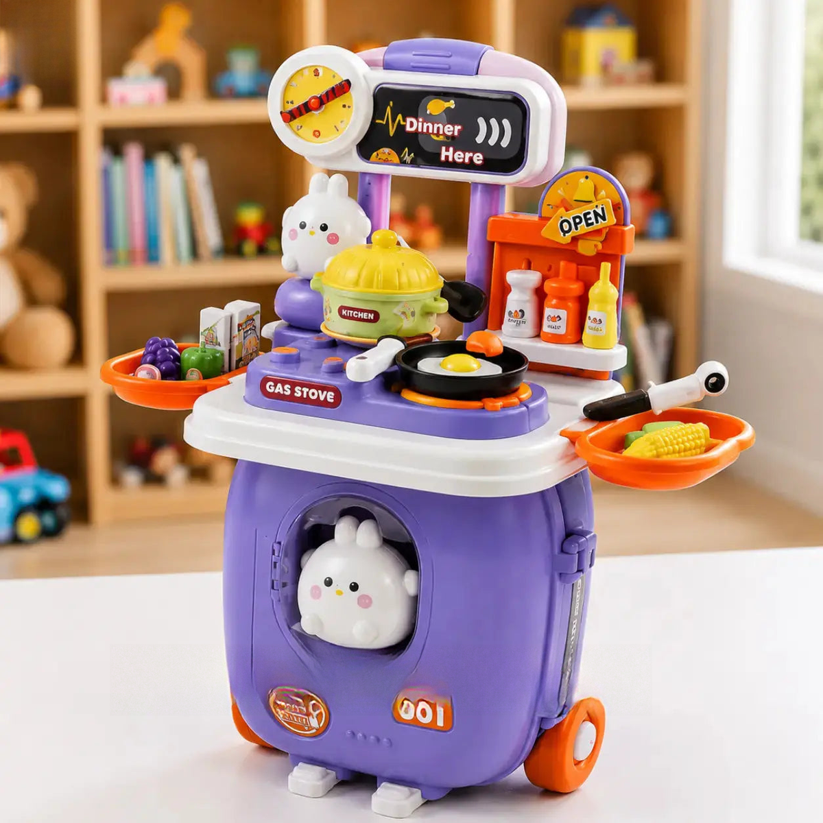 3 in 1 Kitchen Play Set for Kids by ToysWalaPK