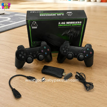 Console with 20,000 Games and 2 Wireless 2.4GHz Controllers in Pakistan