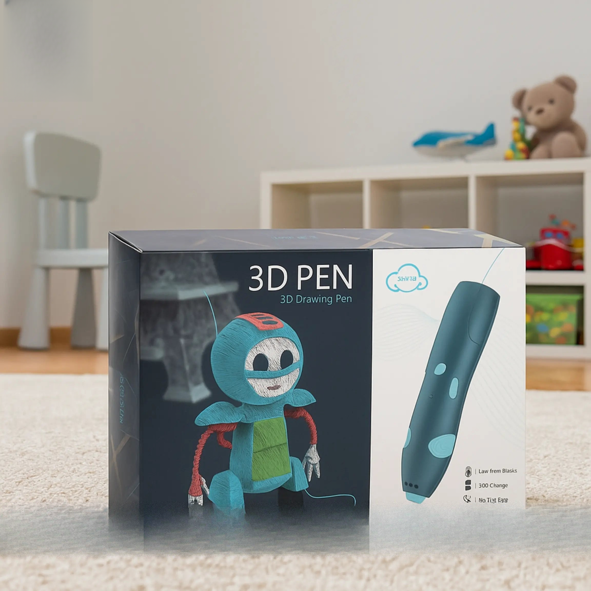 Child using 3D Pen to make 3D models – Safe Learning Toy Pakistan