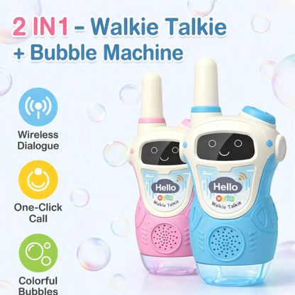 Bubble Blasting Walkie Talkies ToysWalaPK