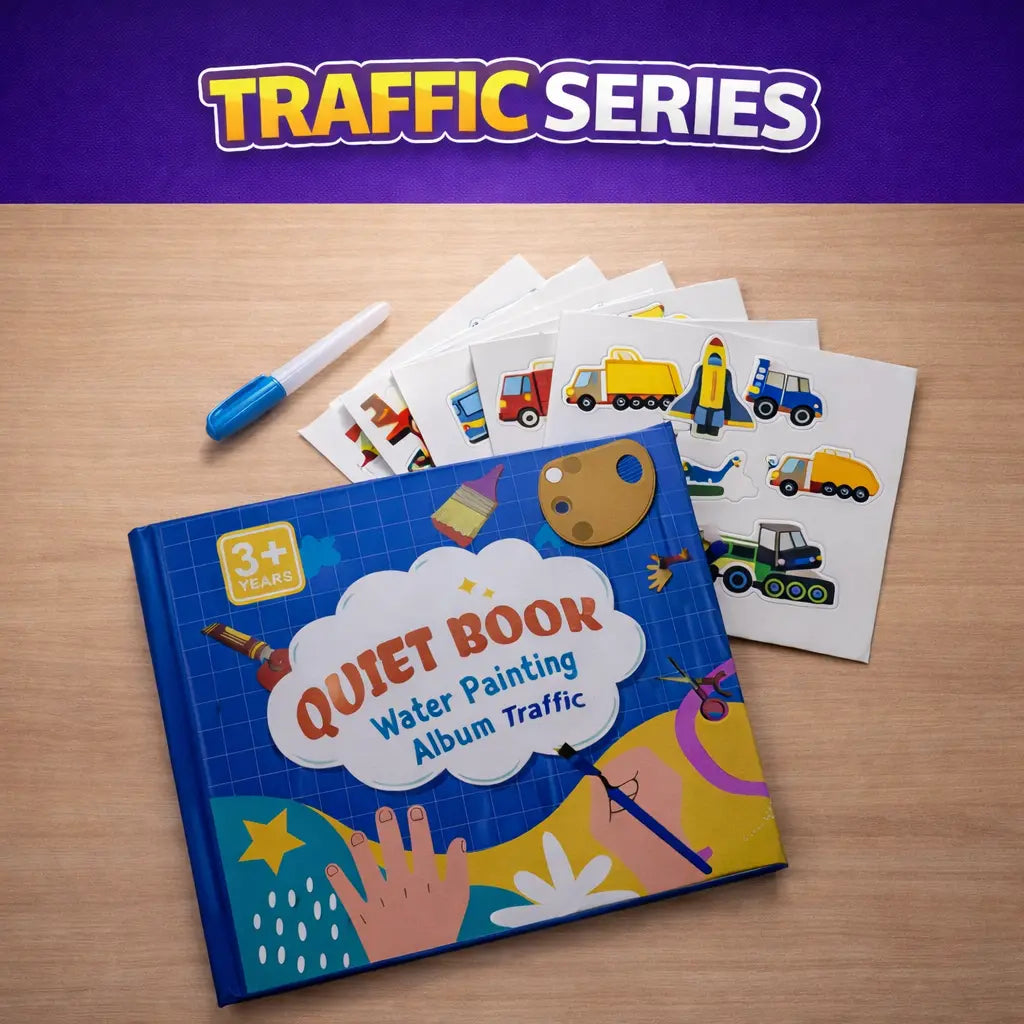 Sticker And Water Painting Book ToysWalaPK