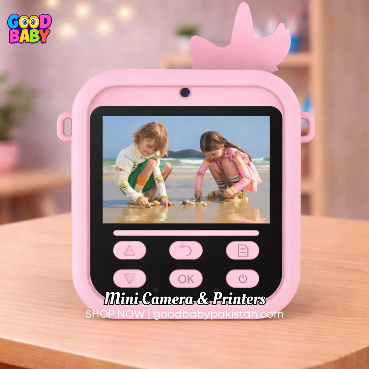 Instant Printer Unicorn Camera Pink ToysWalaPK
