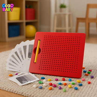 Magnetic Bead Drawing Board for Kids ToysWalaPK