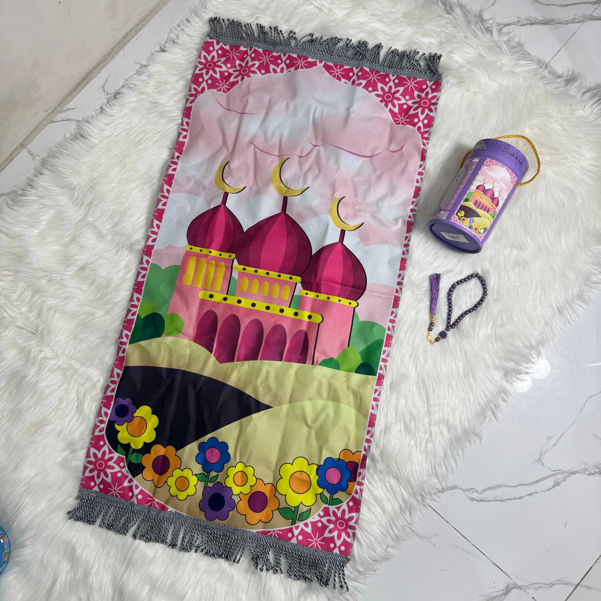 Kids Prayer Mat & Tasbeeh Set ToysWalaPK