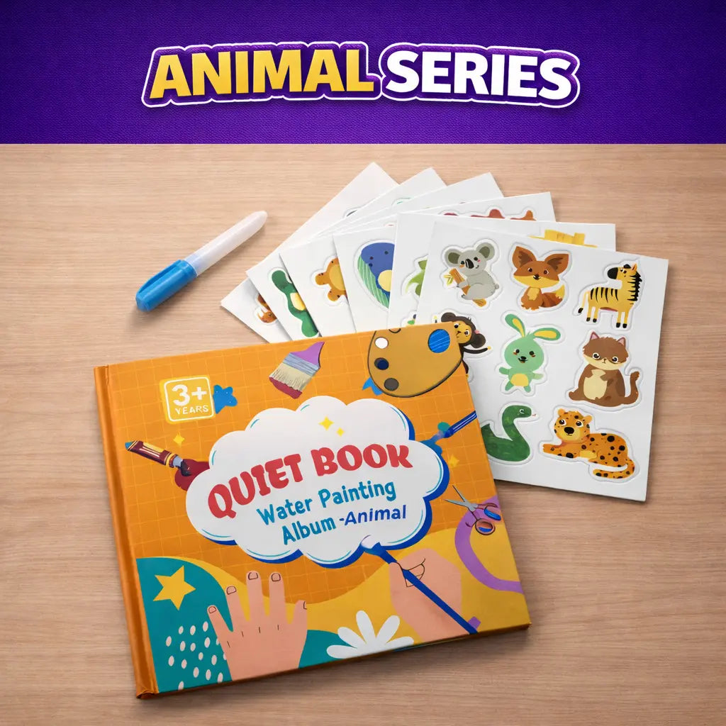 Sticker And Water Painting Book ToysWalaPK