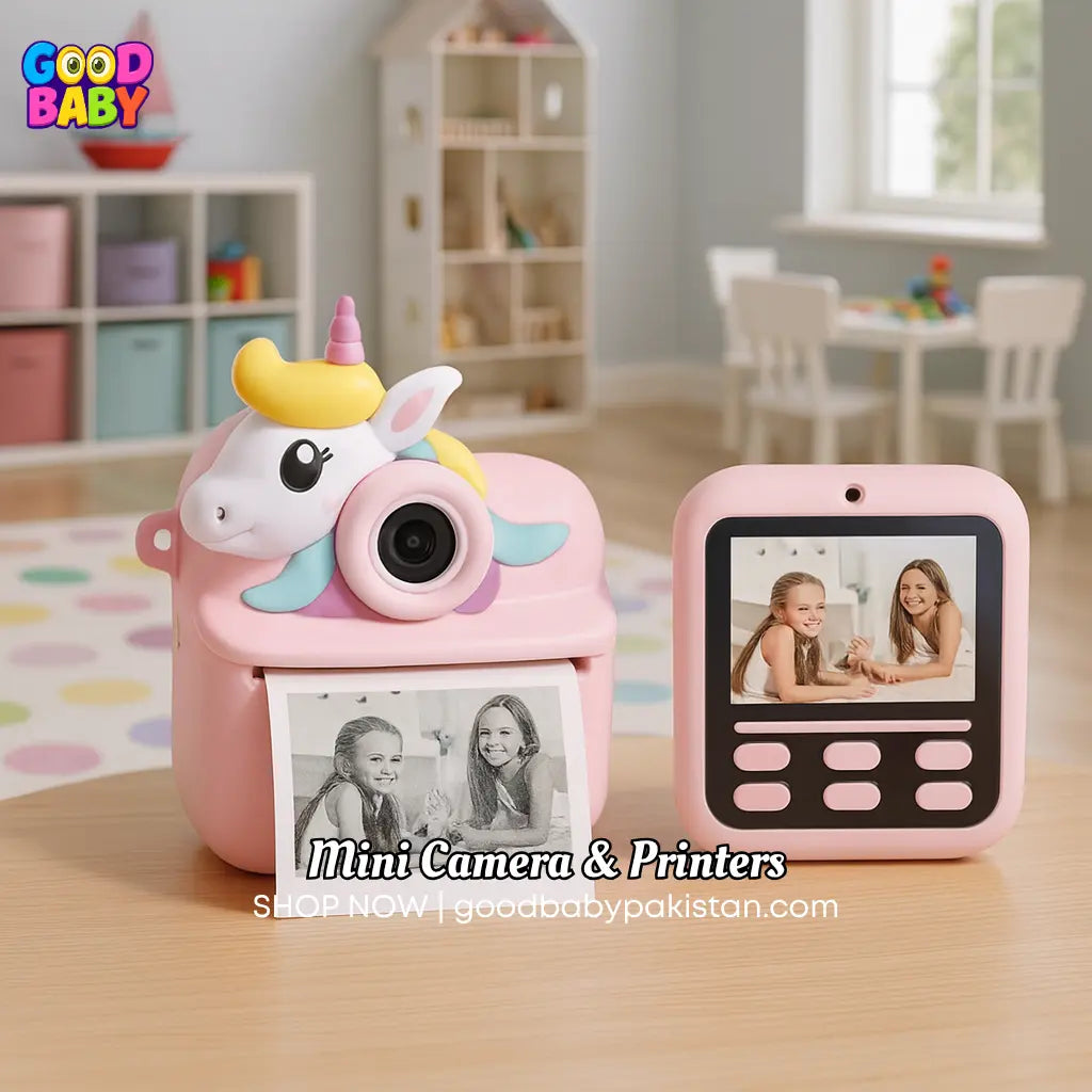 Mini Thermal Print Kids Instant Camera ToysWalaPK