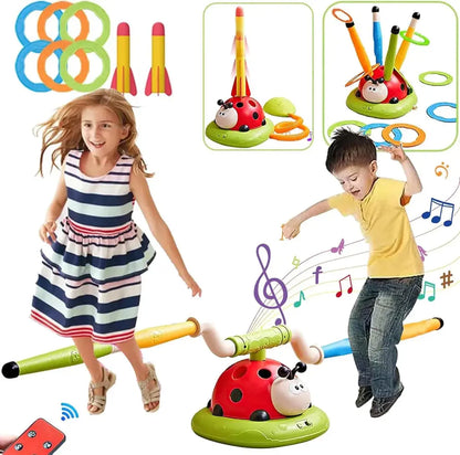 3-in-1 Ladybug Kids Exercise Machine ToysWalaPK