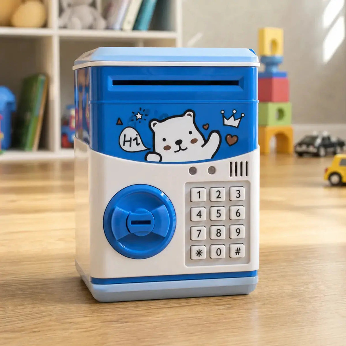 ATM style piggy bank for kids money saving box Pakistan