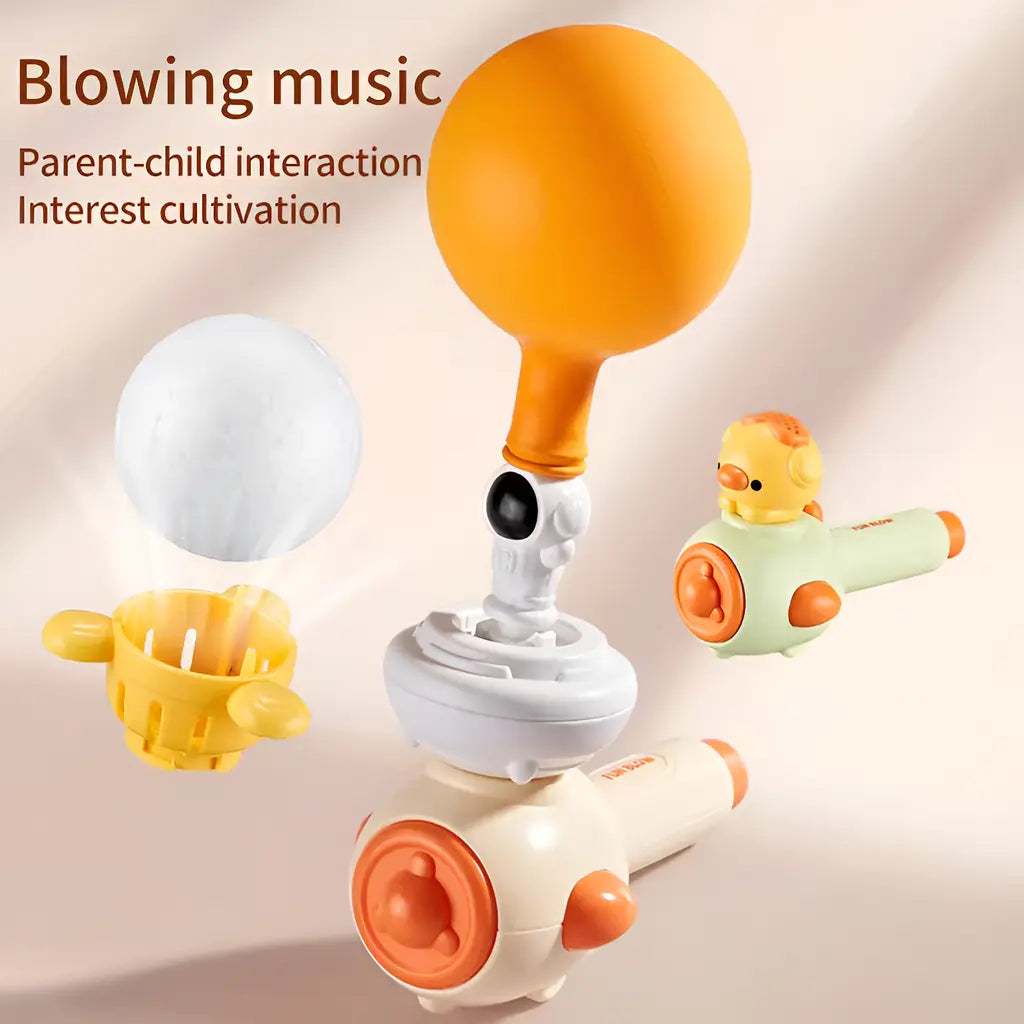 Ball Blower Toy for Controlled Breathing Practice