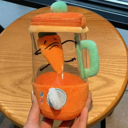Carrot Blender Plush Toy for Kids – Interactive Pull-String Spinner by ToysWalaPK