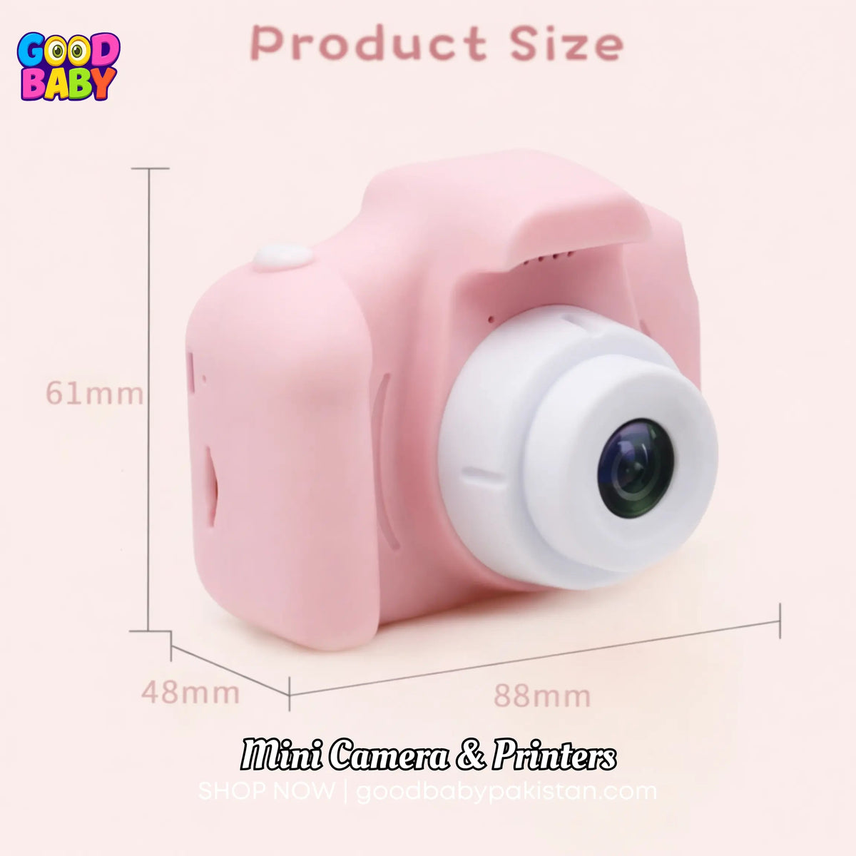 Children digital camera for photography and video