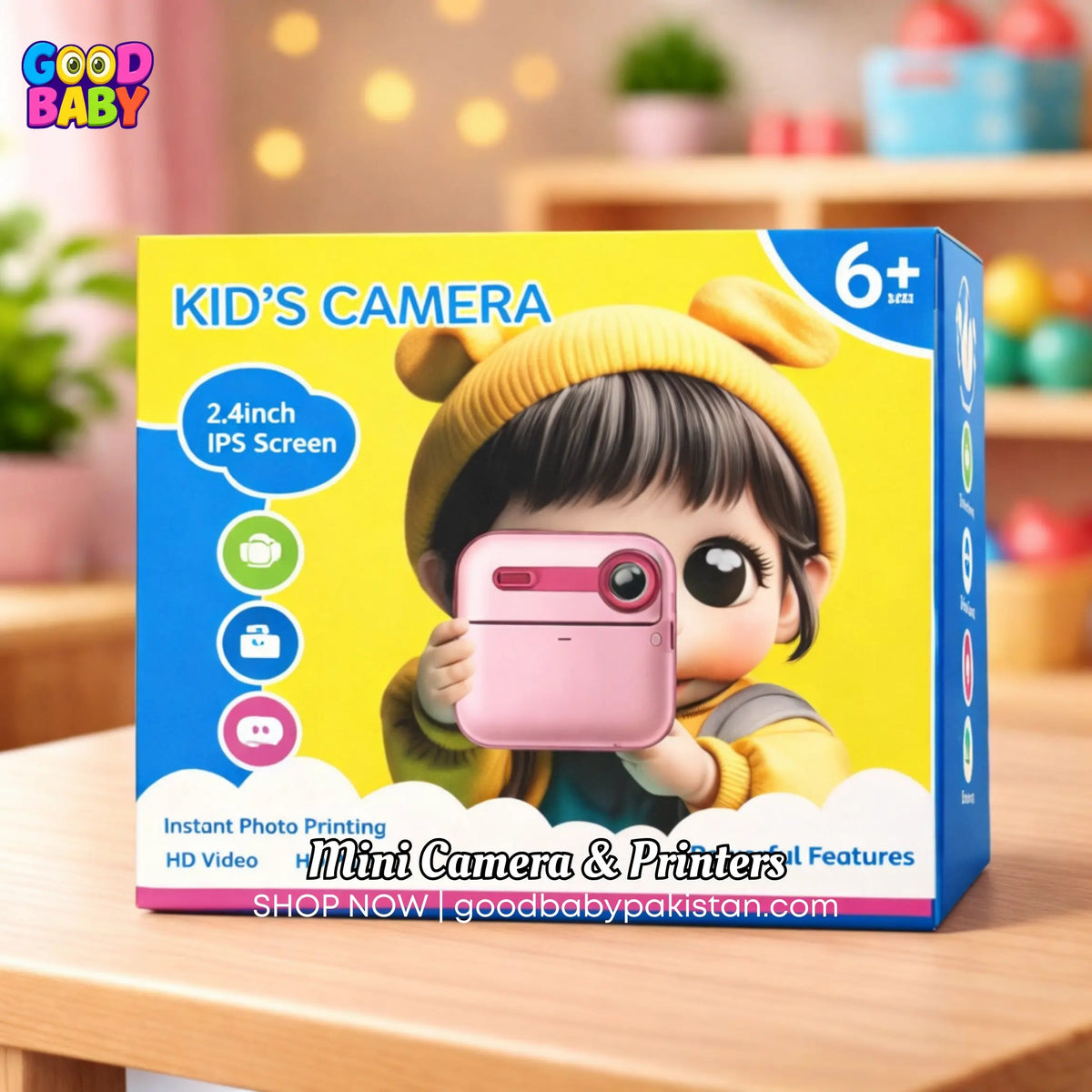 Best instant print camera for kids in Pakistan