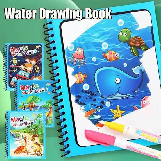 Children’s Learning & Creativity Bundle – Water Coloring + Writing Practice