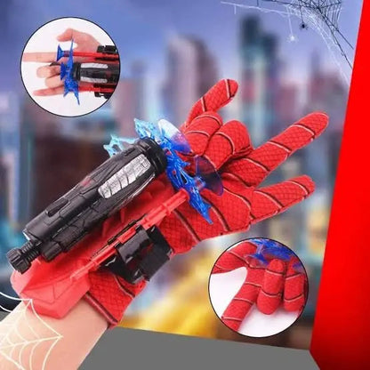 Children’s Spiderman web shooter set with glove and darts – ToysWalaPK