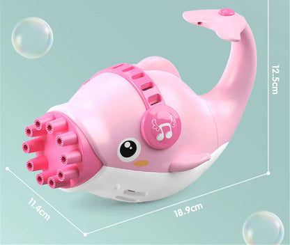 Colorful bubble gun for kids with dolphin design – Pakistan toy