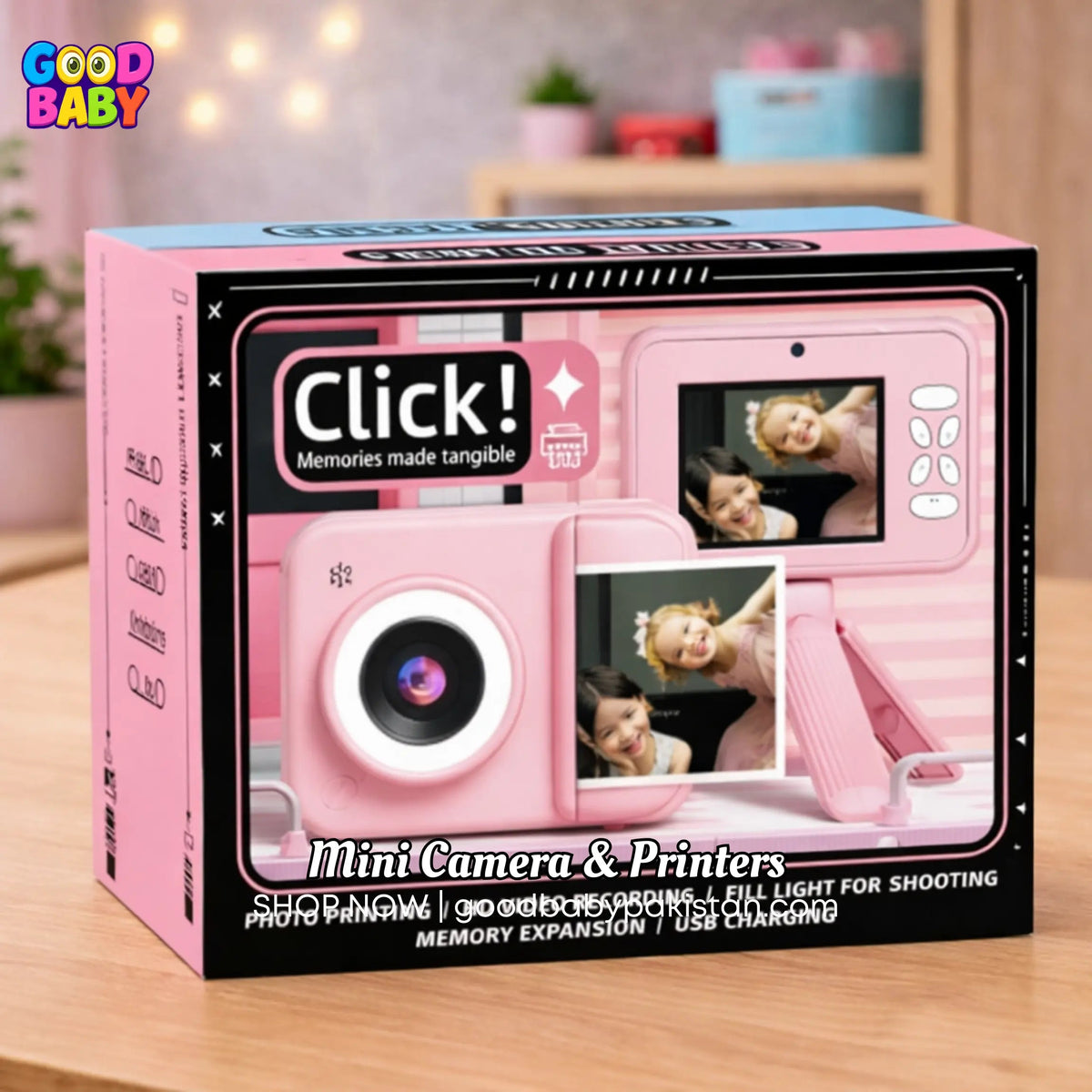 Unicorn Stand HD Dual Camera for Kids ToysWalaPK