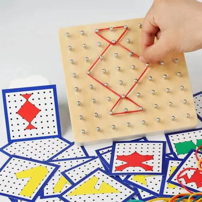 Educational STEM geoboard learning toy Pakistan