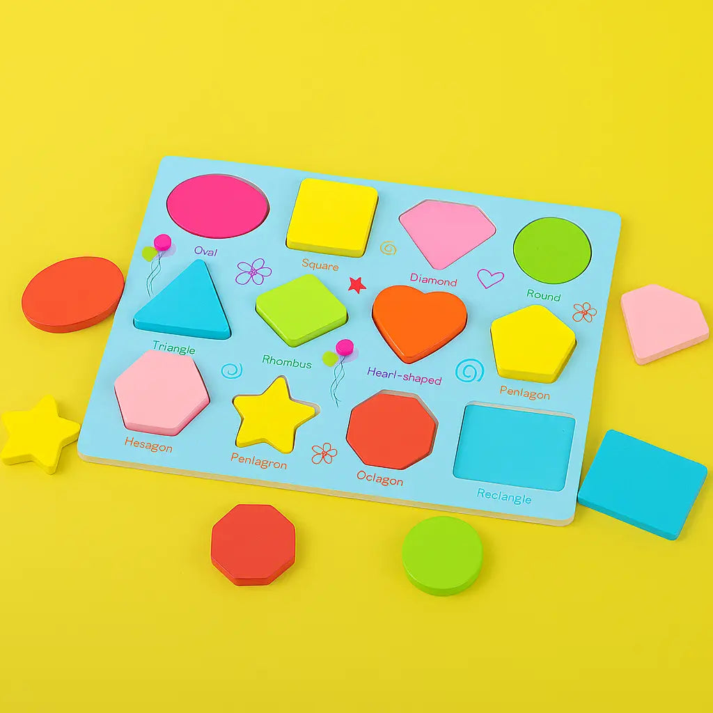 Educational wooden puzzle for toddlers Pakistan