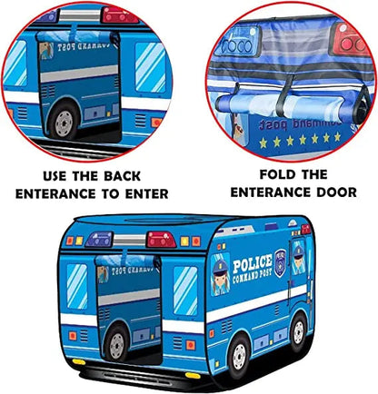 “Foldable pop-up police tent with 50 balls for kids Pakistan”