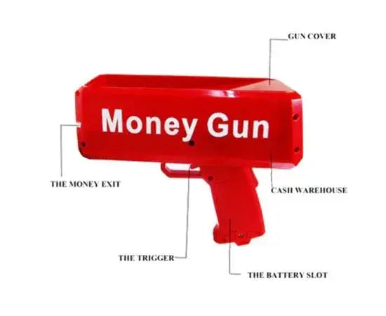Fun Cash Cannon Toy Gun for kids – ToysWalaPK