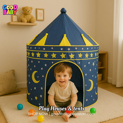 “ToysWalaPK Kids Castle Play Tent for indoor and outdoor play”