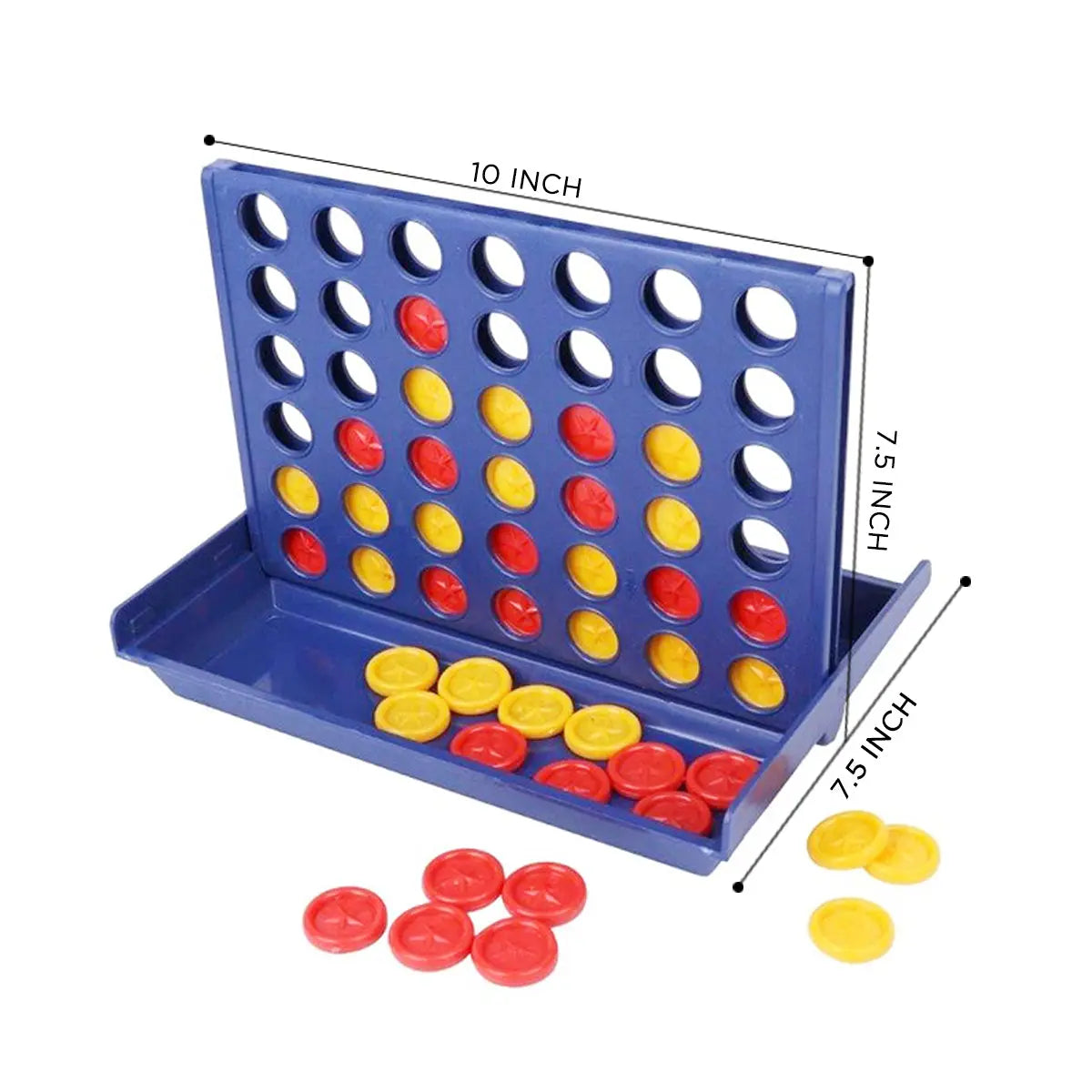 Classic four in a row strategy game