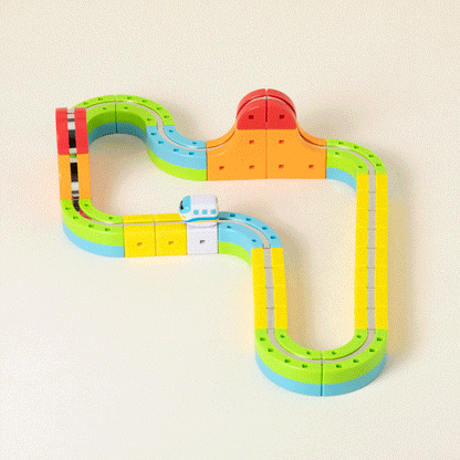ToysWalaPK colorful cube train toy for kids