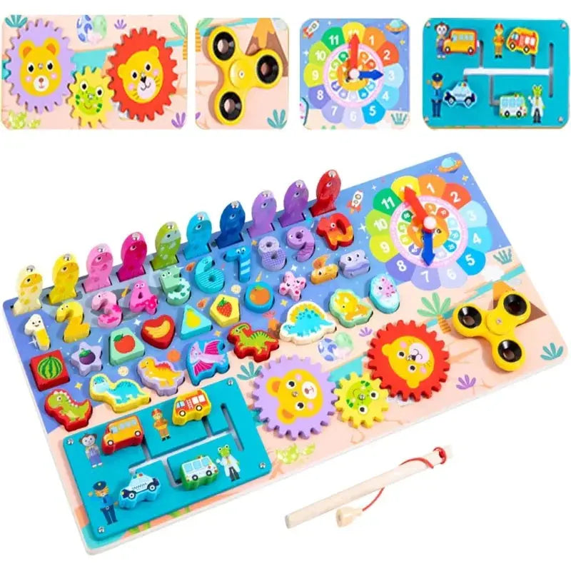 ToysWalaPK wooden educational puzzle board