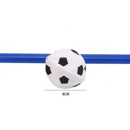 Kids' Portable Football Goal Post Set: Indoor Outdoor Soccer Training Fun with Pump