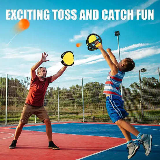 Hand-eye coordination ball game for children