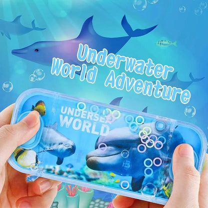 Handheld water game toy with ring toss buttons – ToysWalaPK