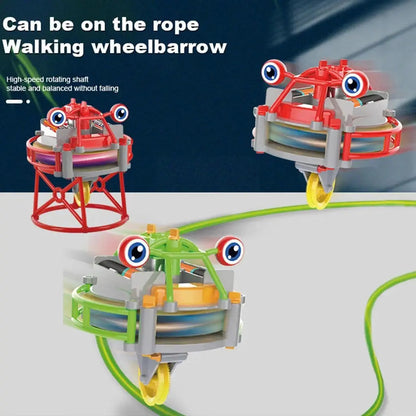 High-speed transforming balance robot toy
