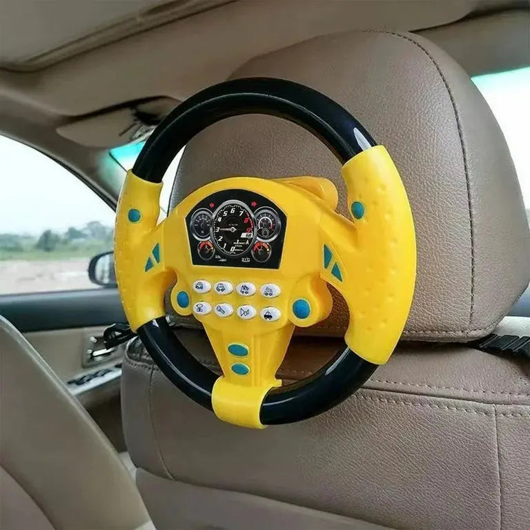 “Interactive Baby Steering Wheel with Suction Cup”