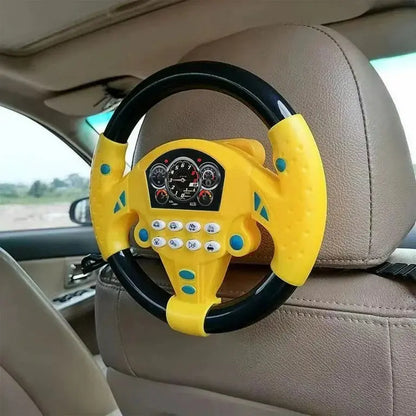 “Interactive Baby Steering Wheel with Suction Cup”