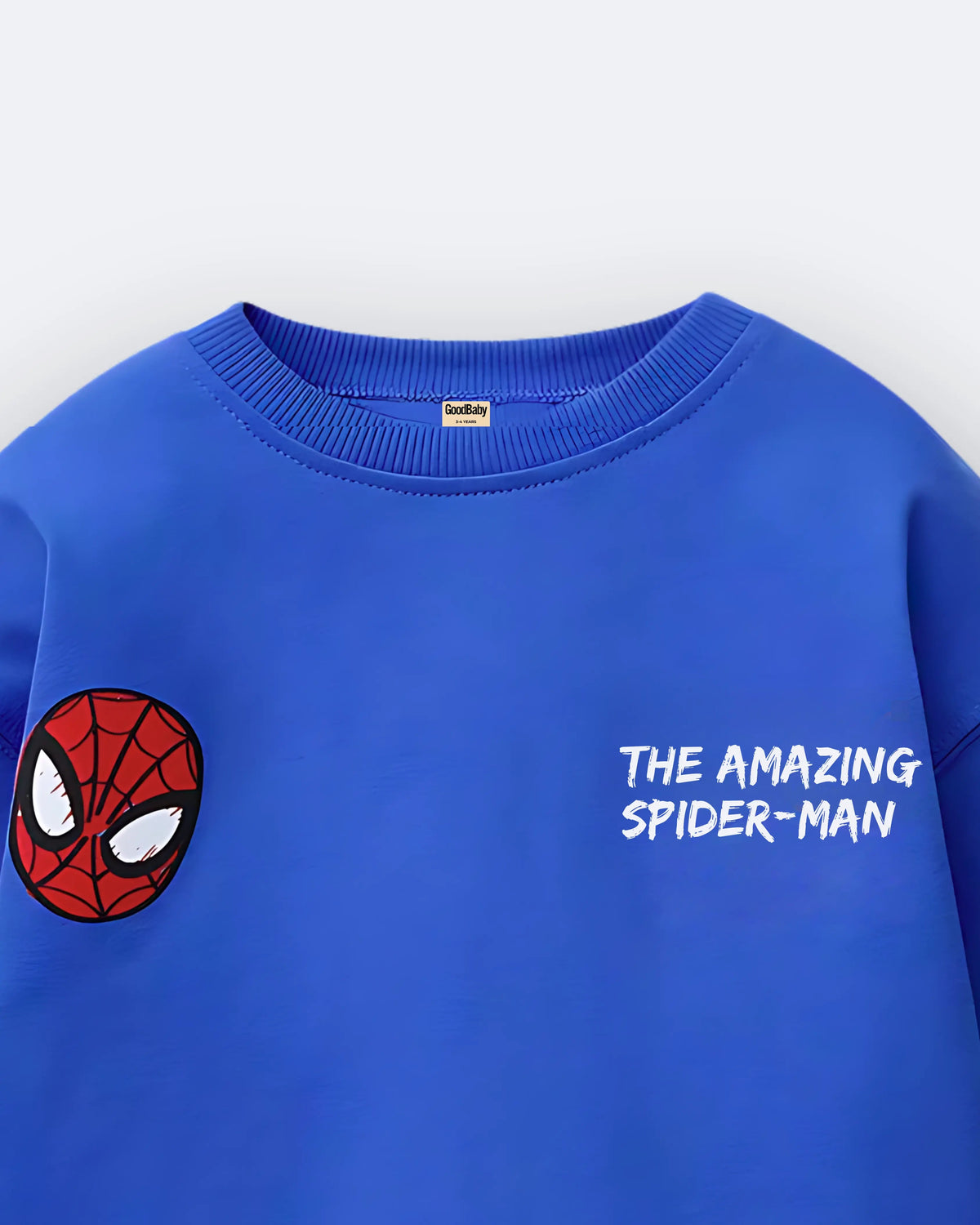 “Kids Amazing Spiderman graphic tee breathable cotton”