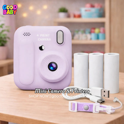Kids Dual HD Instant Print Camera with 1080P video for children – instant photo printing kids photography toy in Pakistan by ToysWalaPK