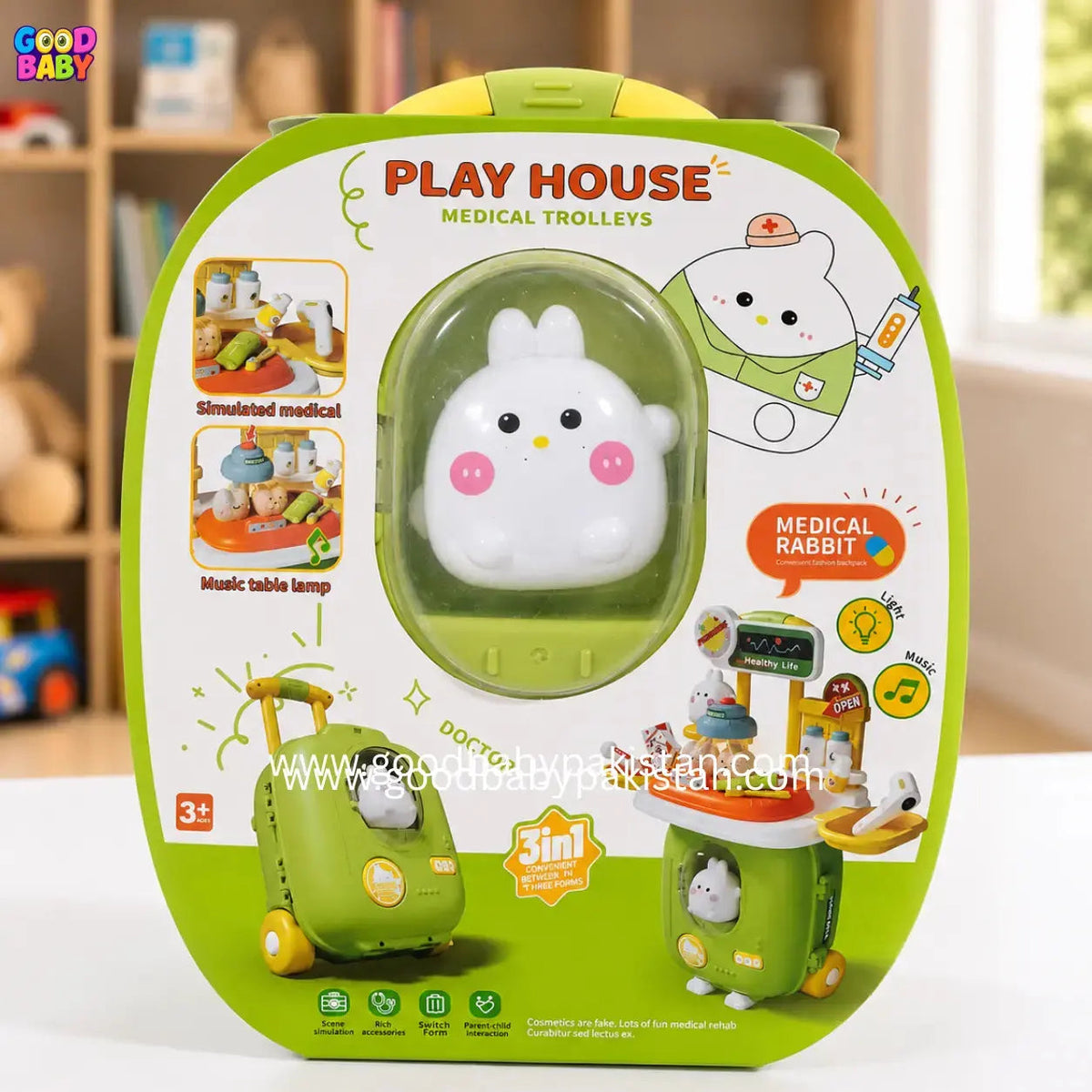 Kids doctor set with accessories