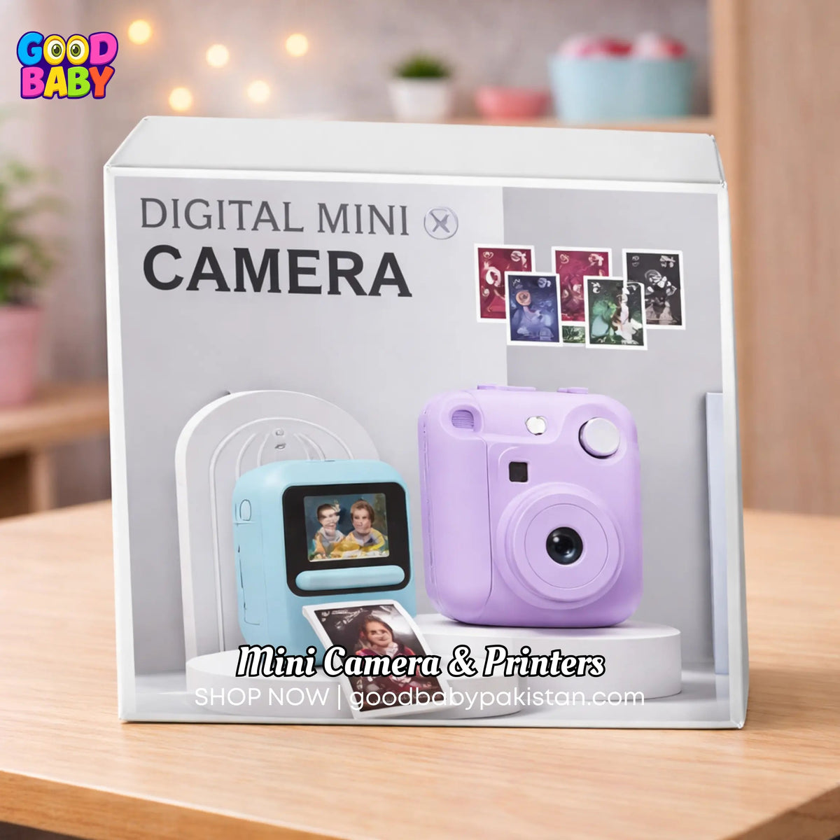 Kids instant print digital camera for creative learning – educational toy camera Pakistan
