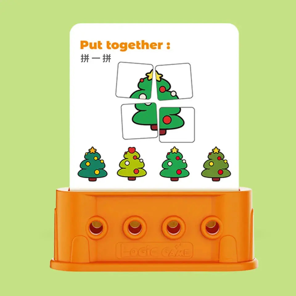 Kids logic puzzle game IQ challenge